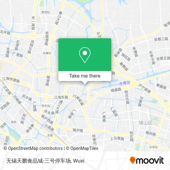 无锡天鹏食品城-三号停车场 map
