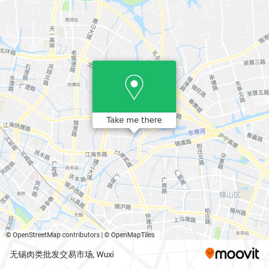 无锡肉类批发交易市场 map