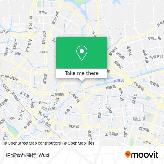建煊食品商行 map