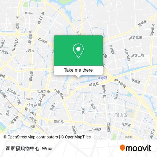 家家福购物中心 map