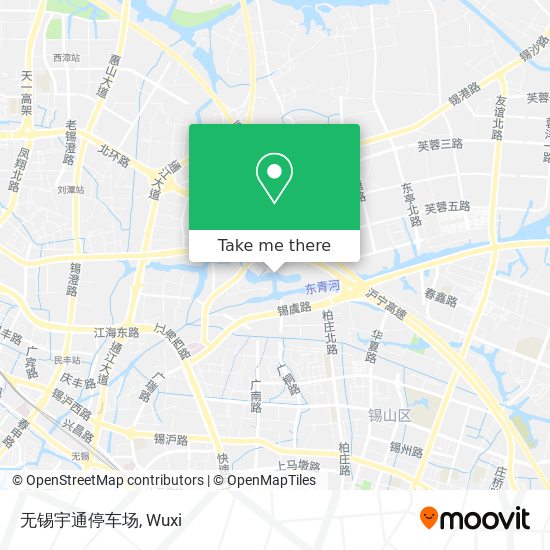 无锡宇通停车场 map