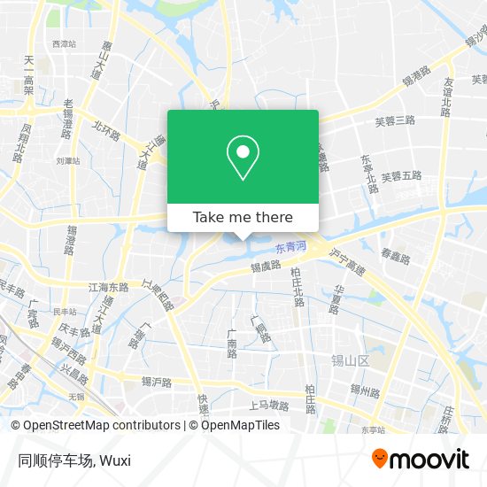 同顺停车场 map