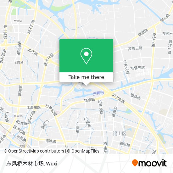 东风桥木材市场 map
