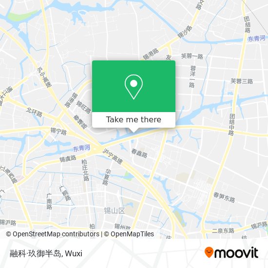 融科·玖御半岛 map
