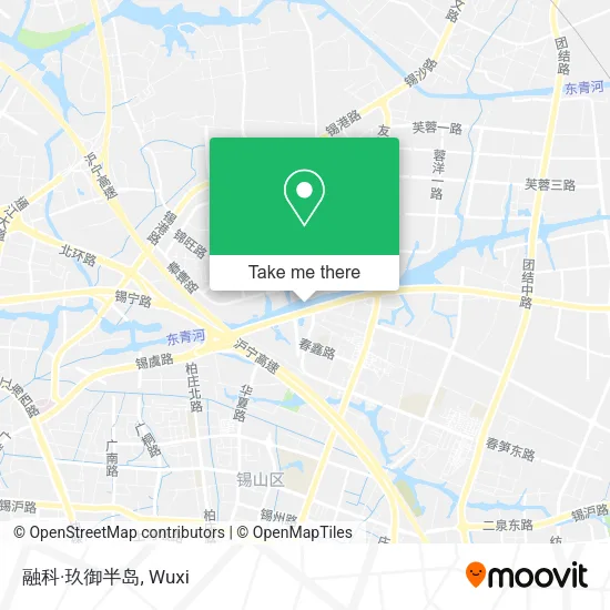 融科·玖御半岛 map