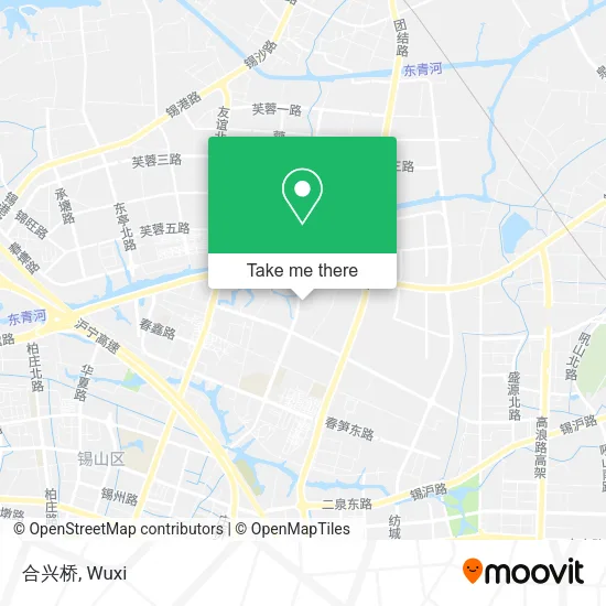 合兴桥 map