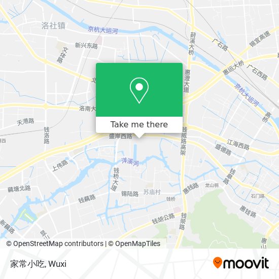 家常小吃 map