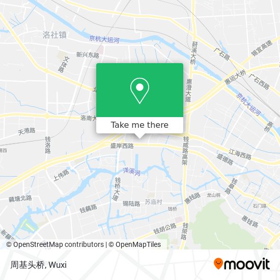 周基头桥 map