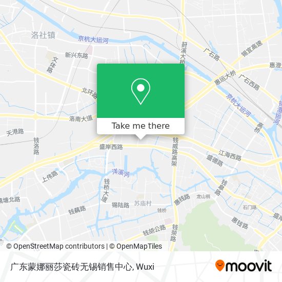 广东蒙娜丽莎瓷砖无锡销售中心 map