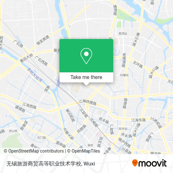 无锡旅游商贸高等职业技术学校 map