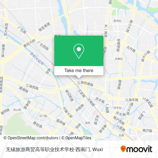 无锡旅游商贸高等职业技术学校-西南门 map