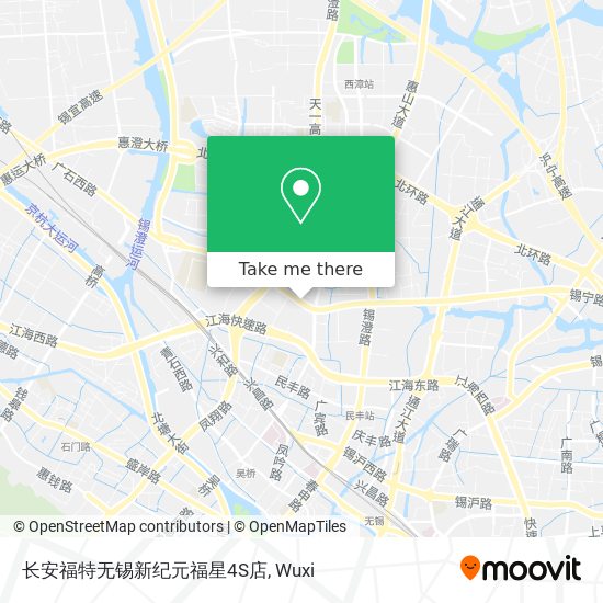长安福特无锡新纪元福星4S店 map