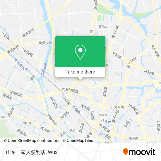 山东一家人便利店 map