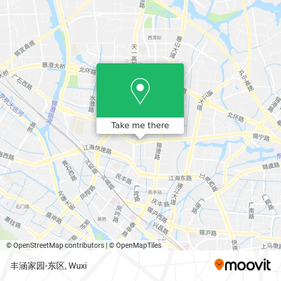 丰涵家园-东区 map