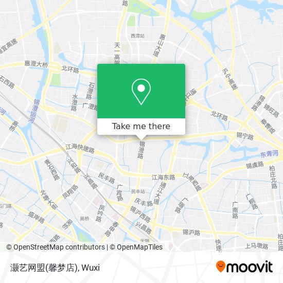 灏艺网盟(馨梦店) map