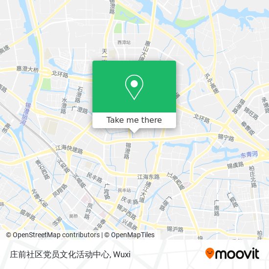 庄前社区党员文化活动中心 map