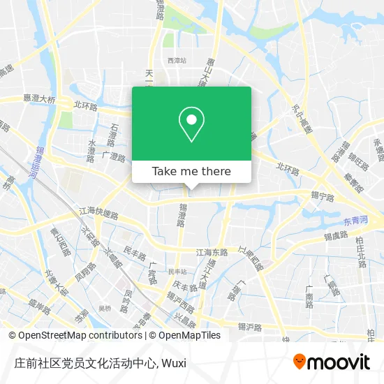 庄前社区党员文化活动中心 map