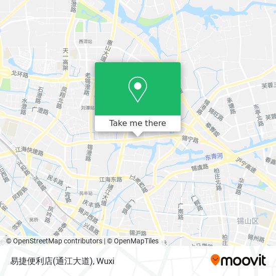 易捷便利店(通江大道) map
