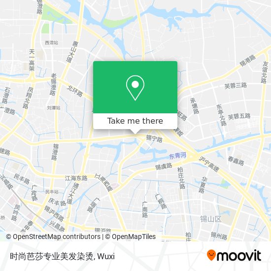 时尚芭莎专业美发染烫 map