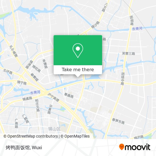 烤鸭面饭馆 map