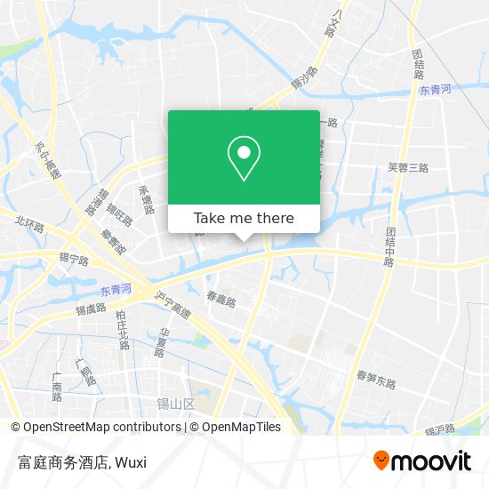富庭商务酒店 map