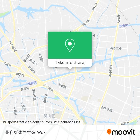 曼姿纤体养生馆 map