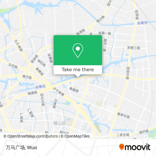 万马广场 map