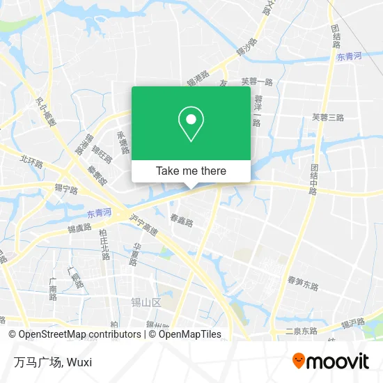 万马广场 map