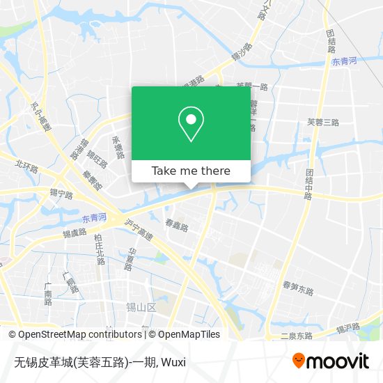 无锡皮革城(芙蓉五路)-一期 map
