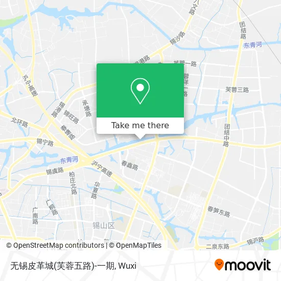 无锡皮革城(芙蓉五路)-一期 map