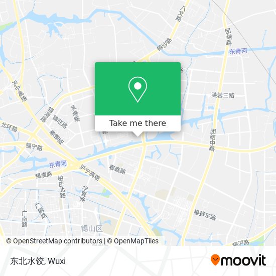 东北水饺 map