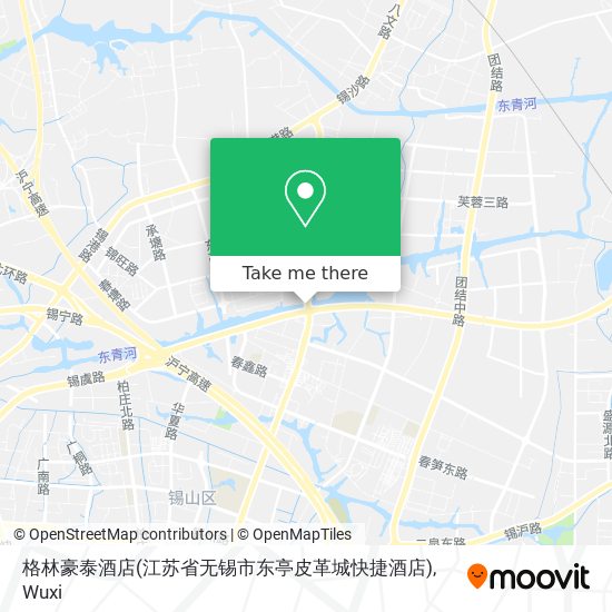 格林豪泰酒店(江苏省无锡市东亭皮革城快捷酒店) map