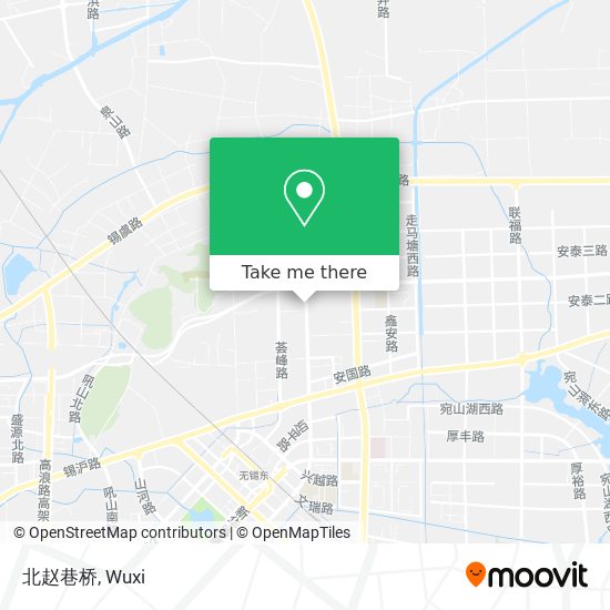 北赵巷桥 map