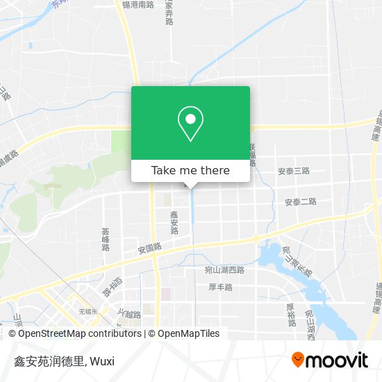 鑫安苑润德里 map