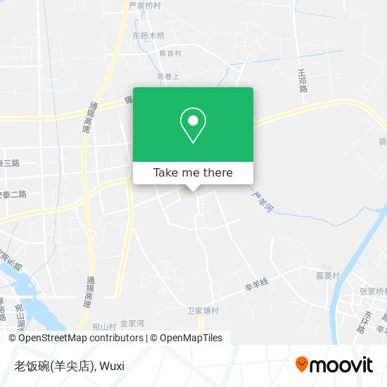老饭碗(羊尖店) map