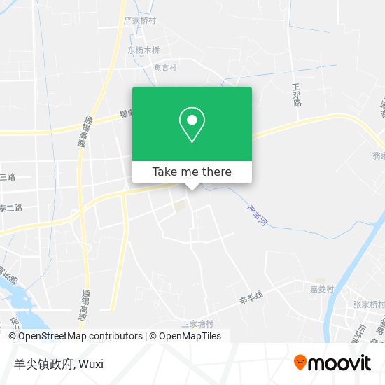 羊尖镇政府 map
