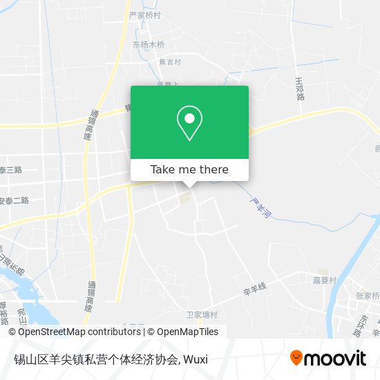 锡山区羊尖镇私营个体经济协会 map