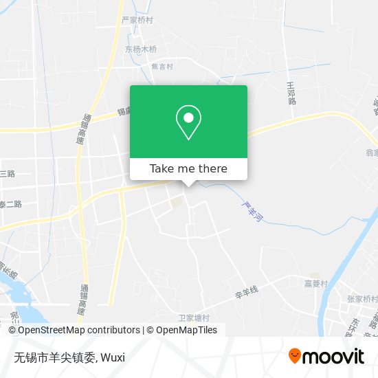 无锡市羊尖镇委 map