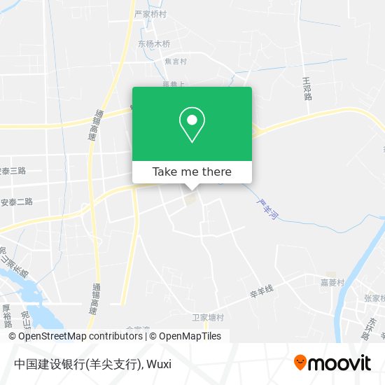 中国建设银行(羊尖支行) map