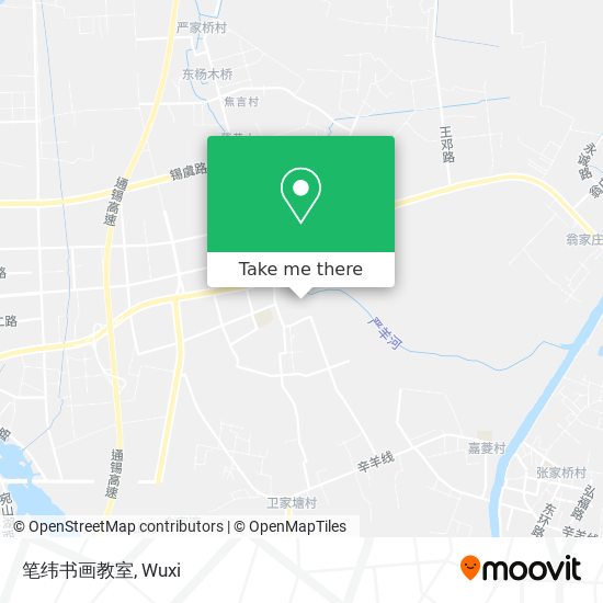 笔纬书画教室 map