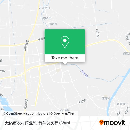 无锡市农村商业银行(羊尖支行) map