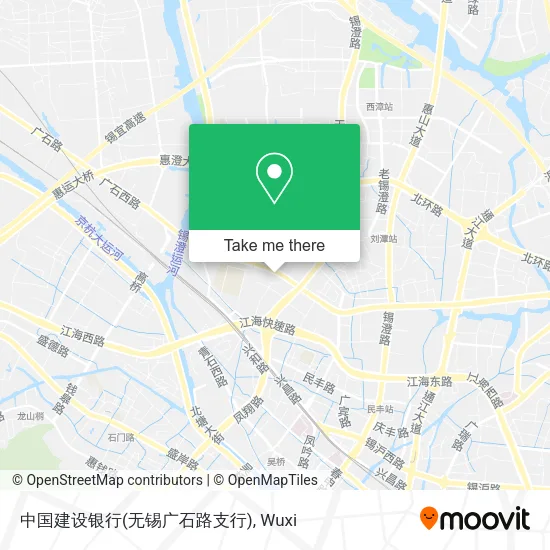 中国建设银行(无锡广石路支行) map