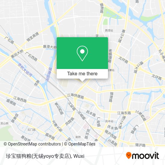 珍宝猫狗粮(无锡yoyo专卖店) map