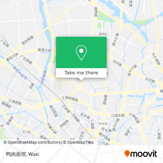 鸭肉面馆 map