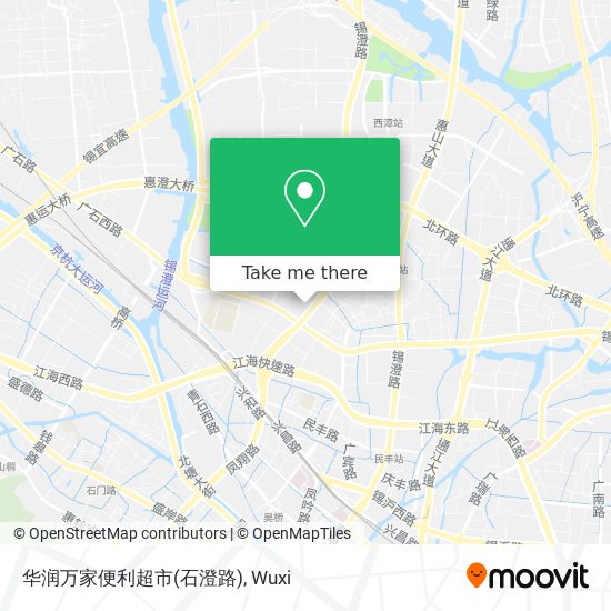 华润万家便利超市(石澄路) map