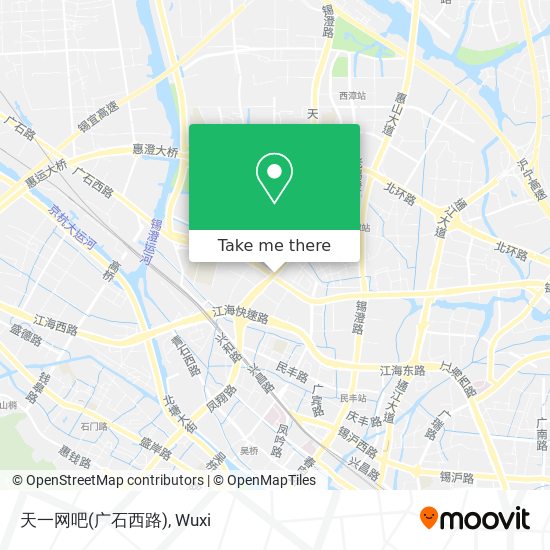 天一网吧(广石西路) map
