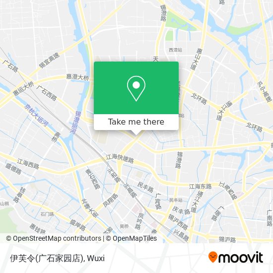 伊芙令(广石家园店) map