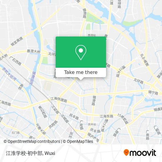 江淮学校-初中部 map
