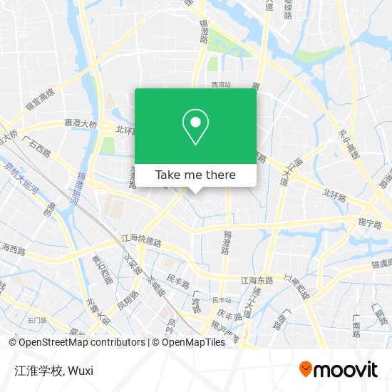江淮学校 map