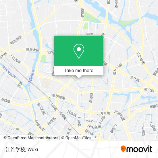 江淮学校 map